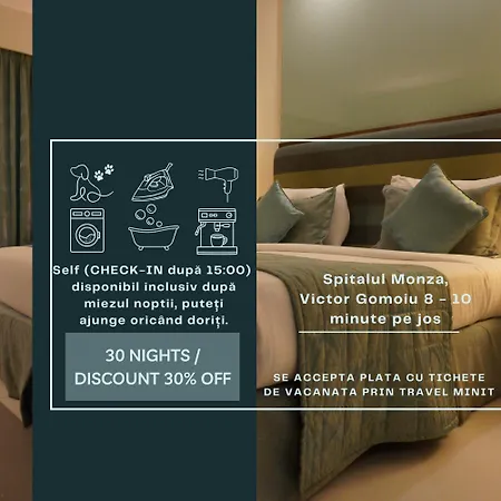 Studio Inn, Monza Hospital, National Arena, Monza Hospital, Late Check-out Available *