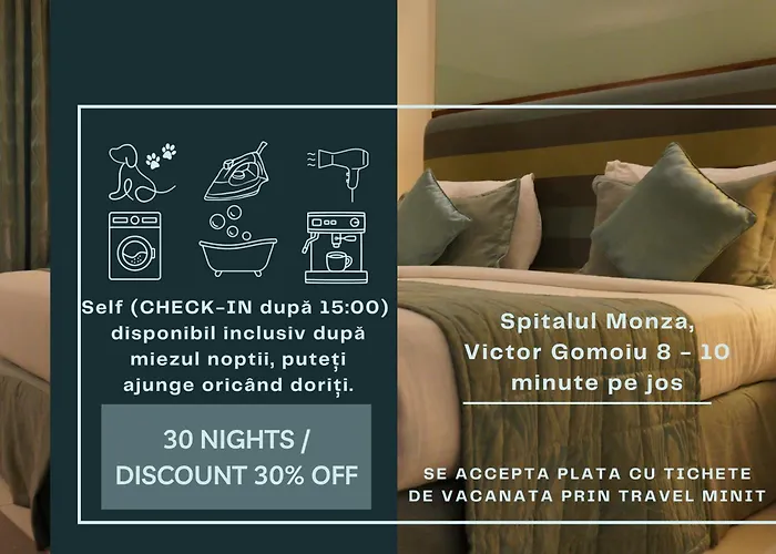 Studio Inn, Monza Hospital, National Arena, Monza Hospital, Late Check-out Available *